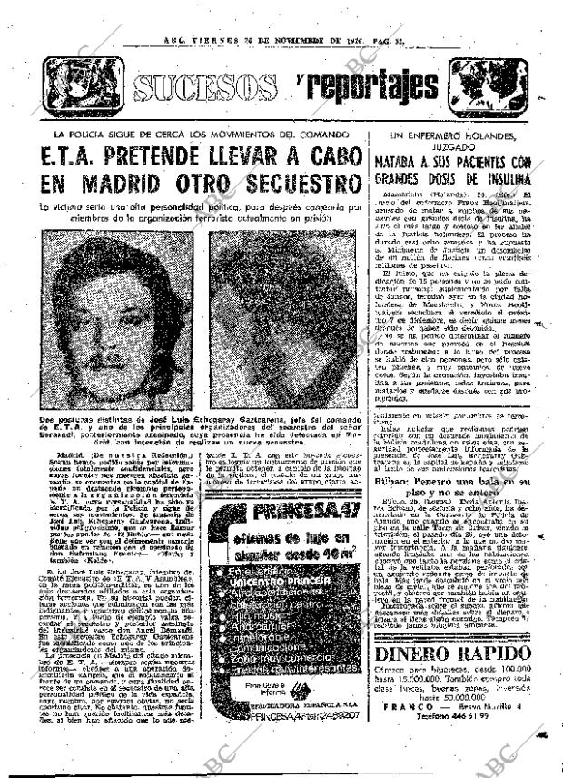 ABC MADRID 26-11-1976 página 69