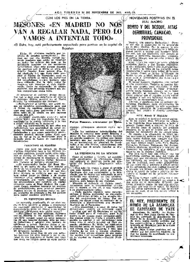 ABC MADRID 26-11-1976 página 73