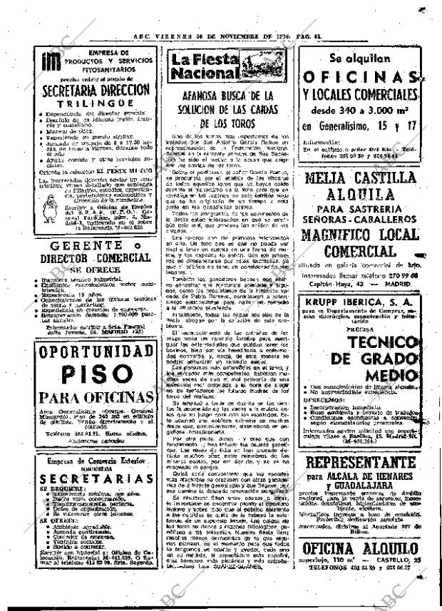 ABC MADRID 26-11-1976 página 79