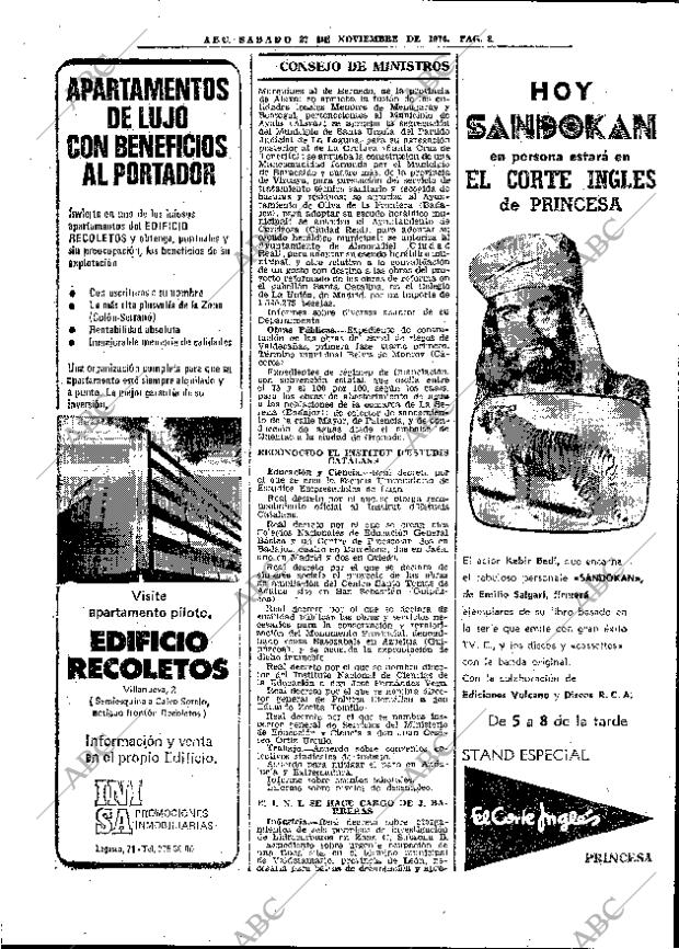 ABC MADRID 27-11-1976 página 20