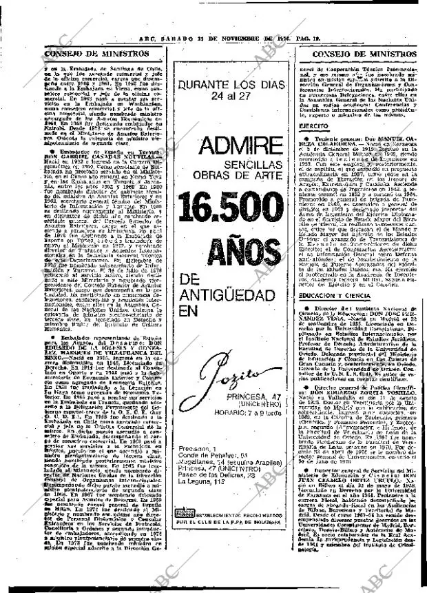 ABC MADRID 27-11-1976 página 22