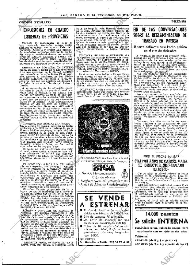 ABC MADRID 27-11-1976 página 26