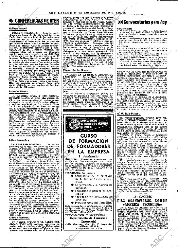 ABC MADRID 27-11-1976 página 48