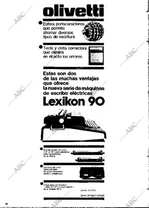 BLANCO Y NEGRO MADRID 27-11-1976 página 20