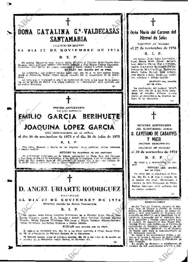 ABC MADRID 28-11-1976 página 100