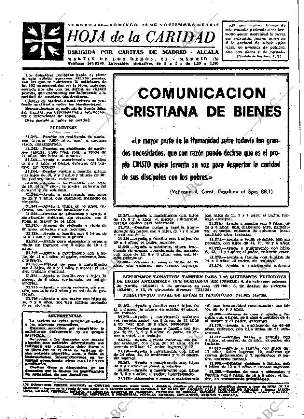 ABC MADRID 28-11-1976 página 15