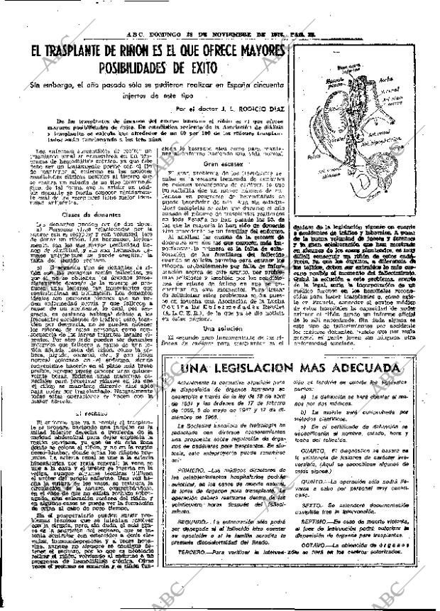 ABC MADRID 28-11-1976 página 44