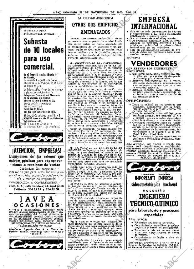 ABC MADRID 28-11-1976 página 55