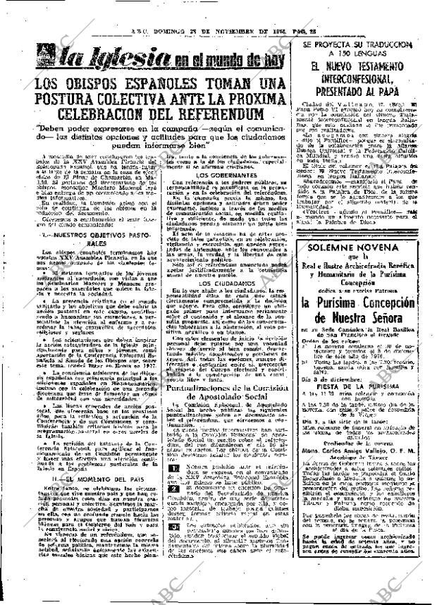 ABC MADRID 28-11-1976 página 58