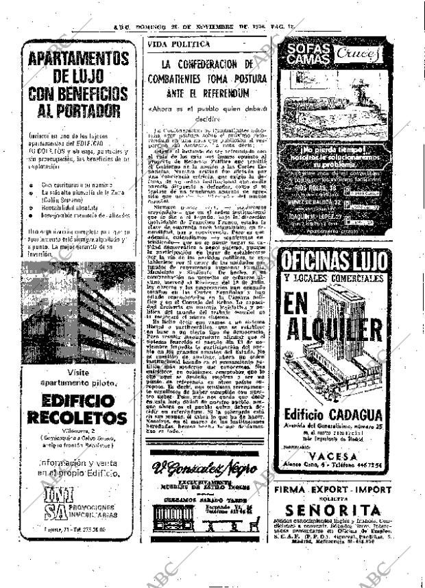 ABC MADRID 28-11-1976 página 71