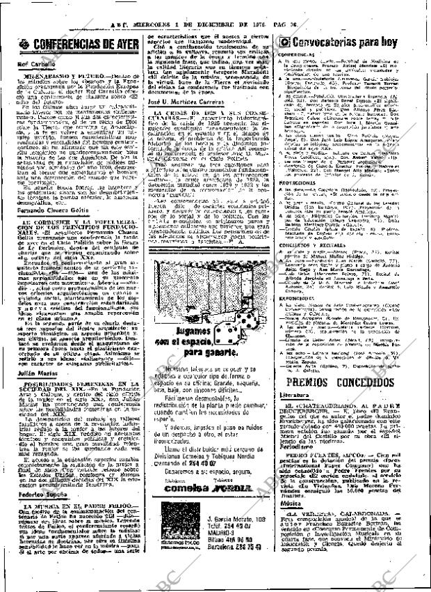 ABC MADRID 01-12-1976 página 48