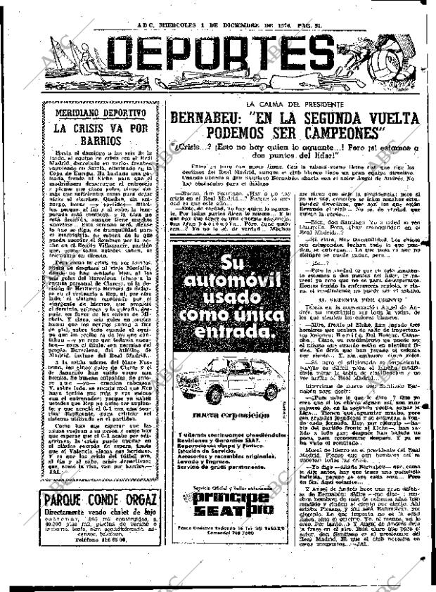 ABC MADRID 01-12-1976 página 63