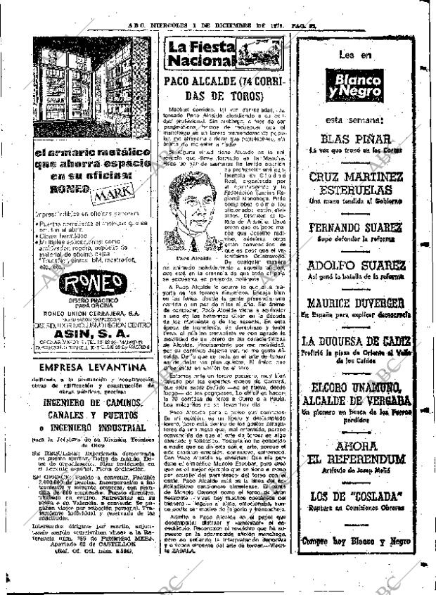 ABC MADRID 01-12-1976 página 69