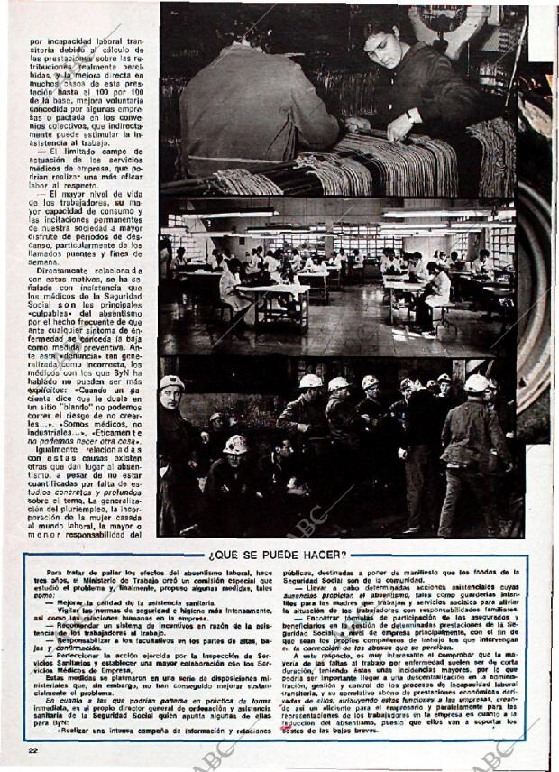 BLANCO Y NEGRO MADRID 04-12-1976 página 22