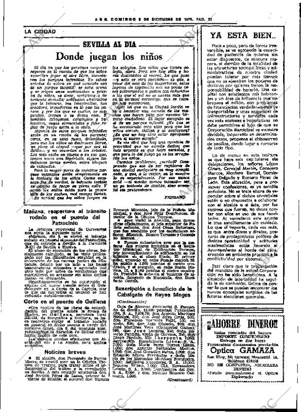 ABC SEVILLA 05-12-1976 página 51