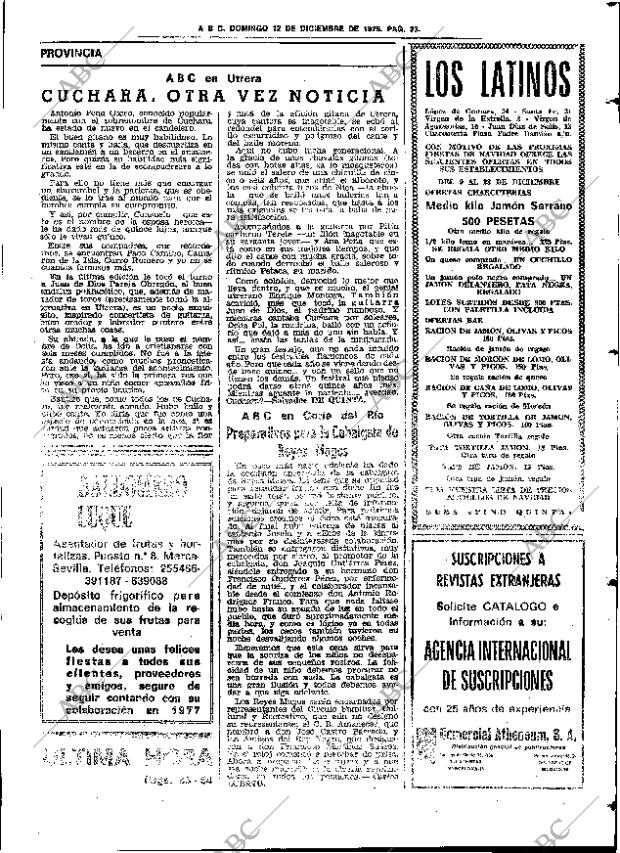 ABC SEVILLA 12-12-1976 página 47