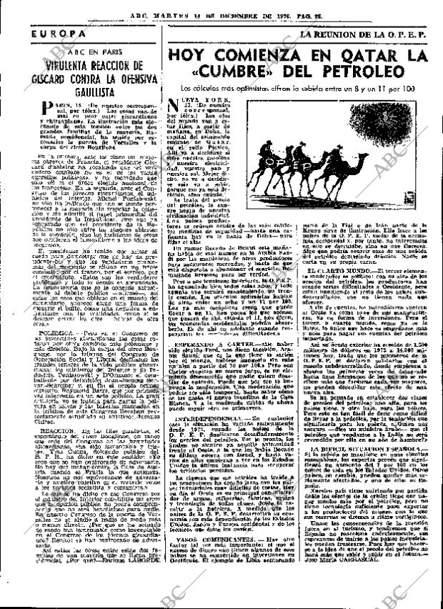 ABC MADRID 14-12-1976 página 45