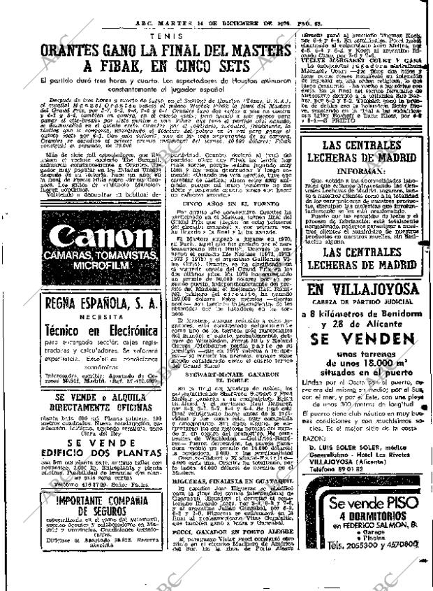 ABC MADRID 14-12-1976 página 85