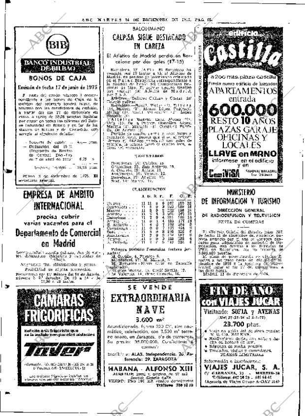 ABC MADRID 14-12-1976 página 88