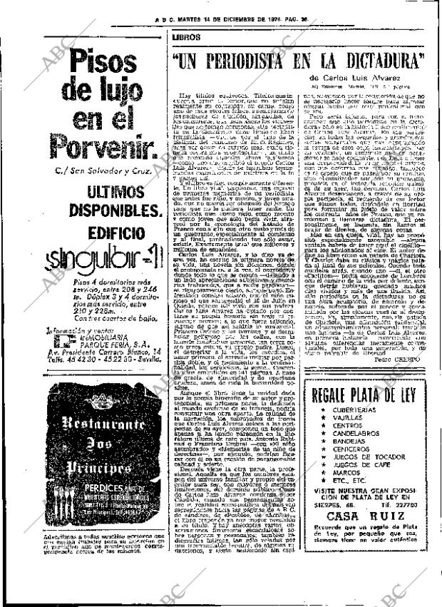 ABC SEVILLA 14-12-1976 página 66