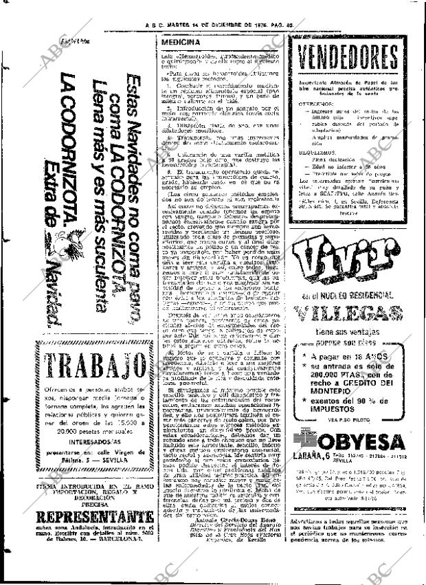 ABC SEVILLA 14-12-1976 página 70