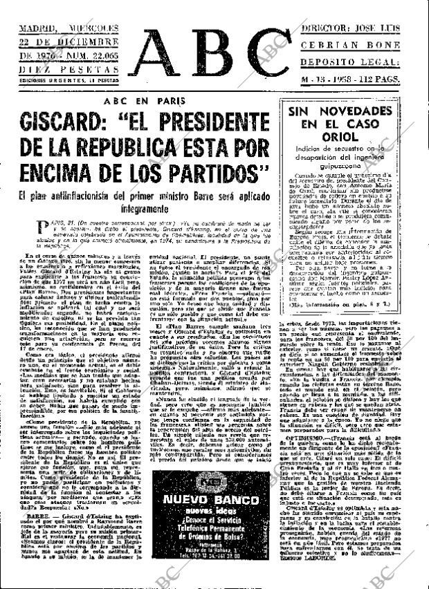 ABC MADRID 22-12-1976 página 17