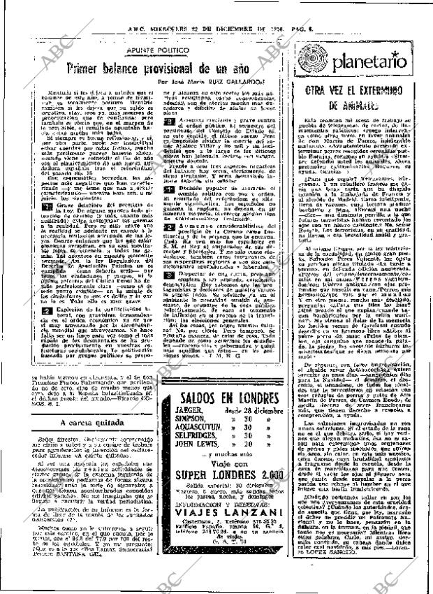 ABC MADRID 22-12-1976 página 20