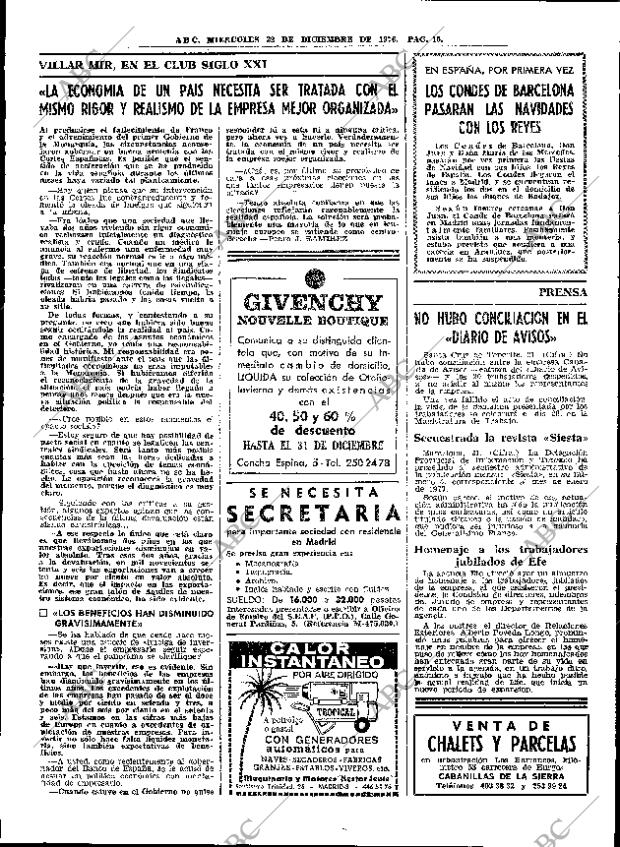 ABC MADRID 22-12-1976 página 26