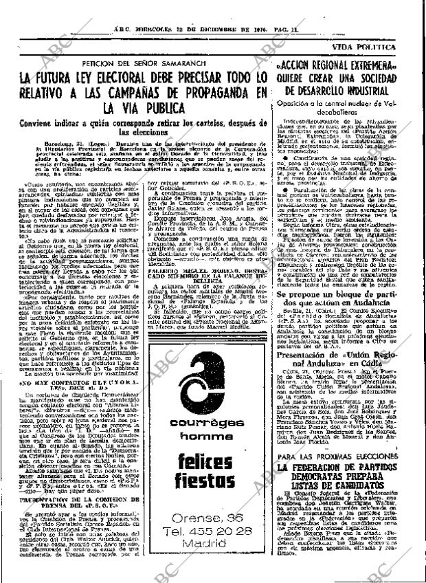ABC MADRID 22-12-1976 página 27