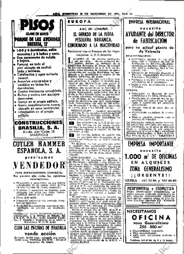 ABC MADRID 22-12-1976 página 40