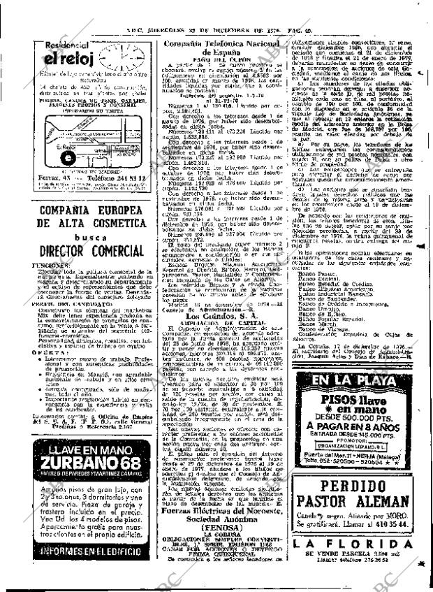 ABC MADRID 22-12-1976 página 65