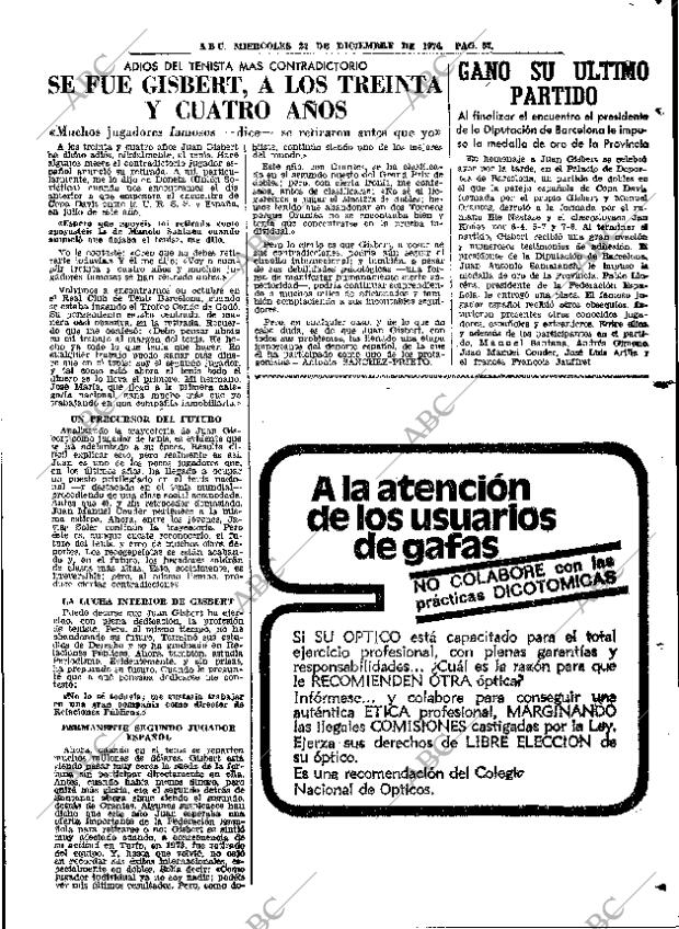 ABC MADRID 22-12-1976 página 73