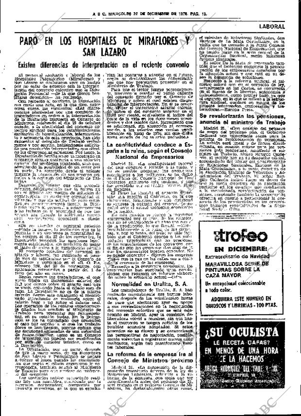 ABC SEVILLA 22-12-1976 página 43