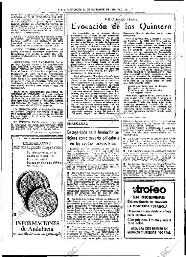 ABC SEVILLA 22-12-1976 página 54