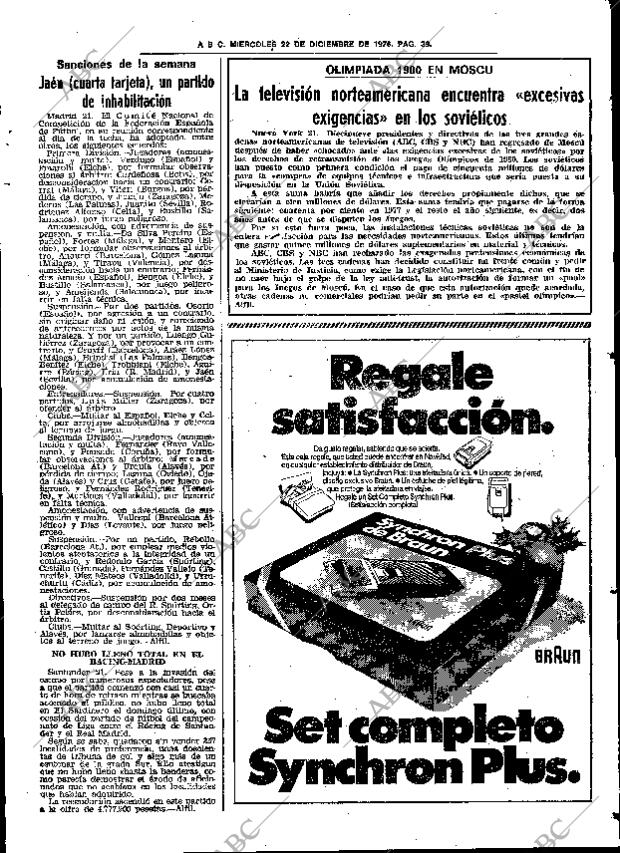 ABC SEVILLA 22-12-1976 página 69