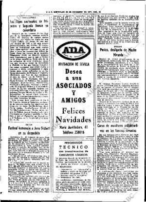 ABC SEVILLA 22-12-1976 página 70