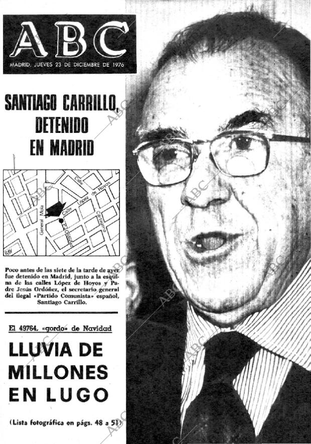 ABC MADRID 23-12-1976 página 1