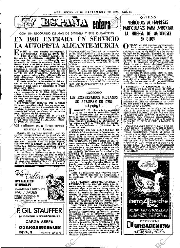 ABC MADRID 23-12-1976 página 31