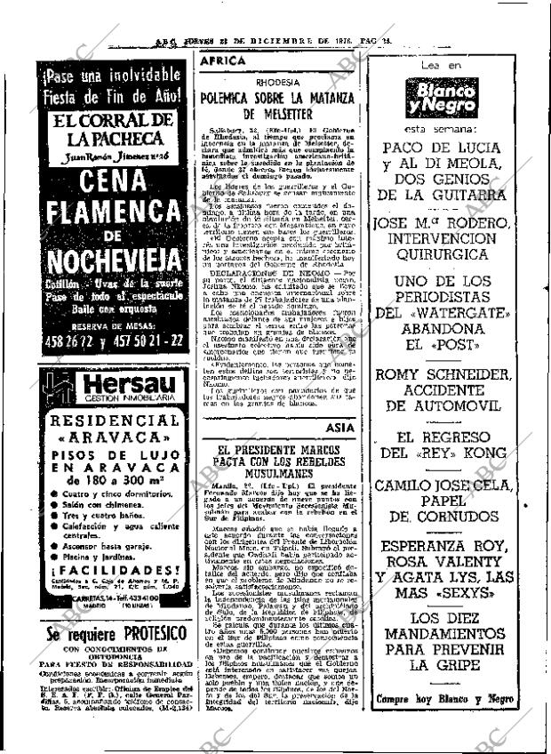 ABC MADRID 23-12-1976 página 40