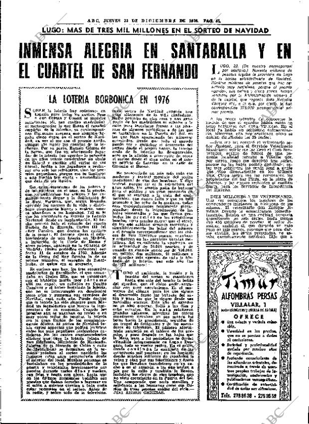 ABC MADRID 23-12-1976 página 59