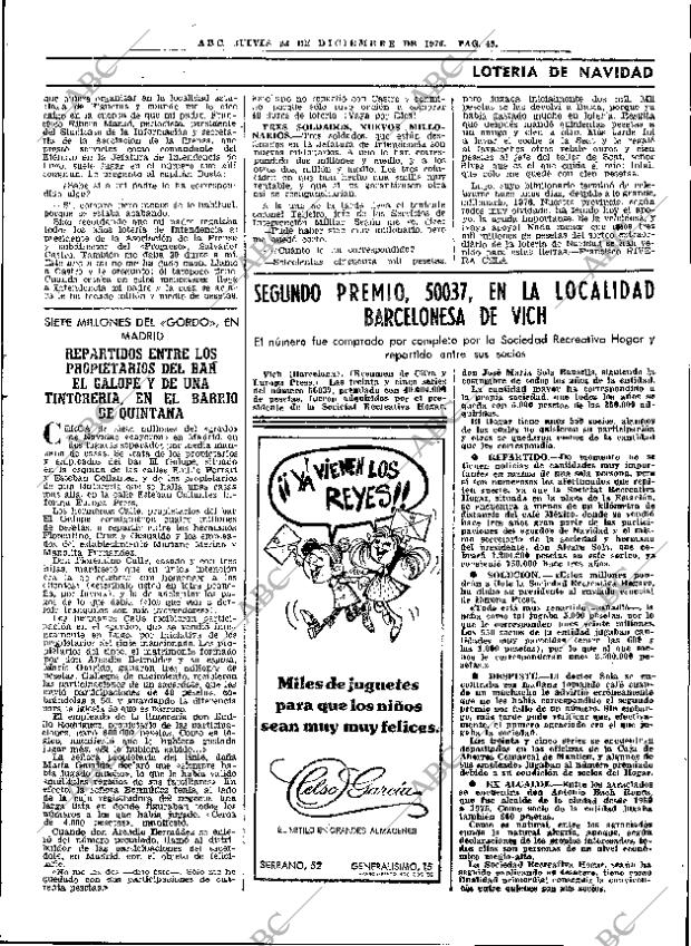 ABC MADRID 23-12-1976 página 61