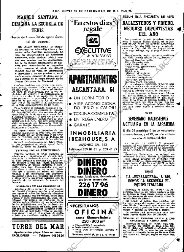 ABC MADRID 23-12-1976 página 89