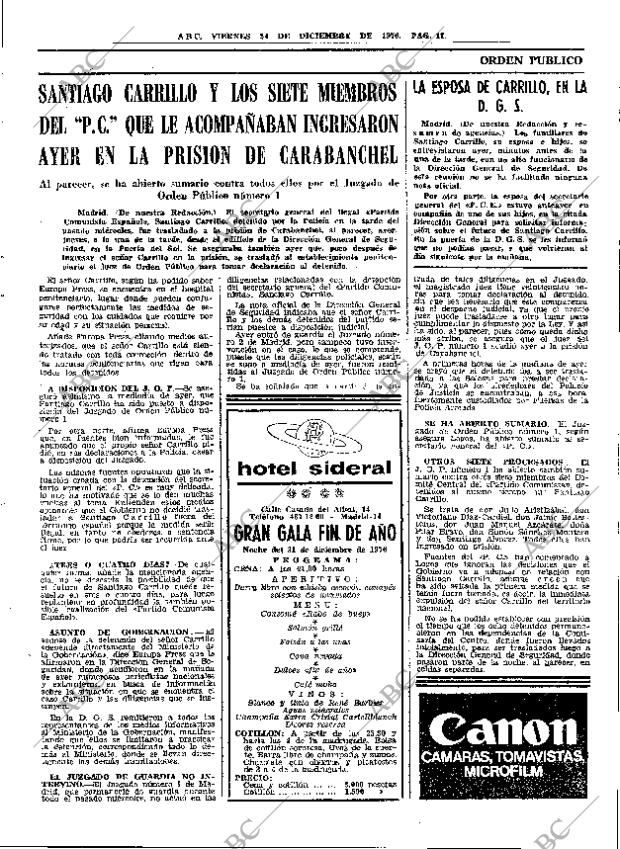 ABC MADRID 24-12-1976 página 23