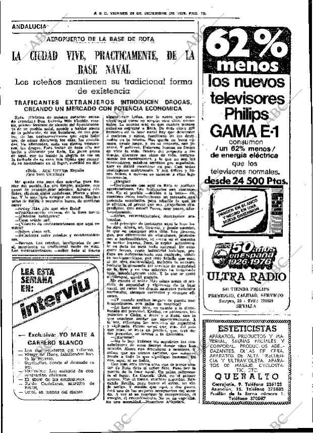 ABC SEVILLA 24-12-1976 página 45