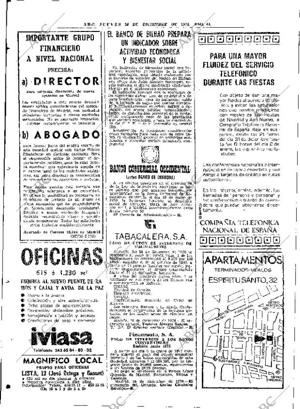 ABC MADRID 30-12-1976 página 56