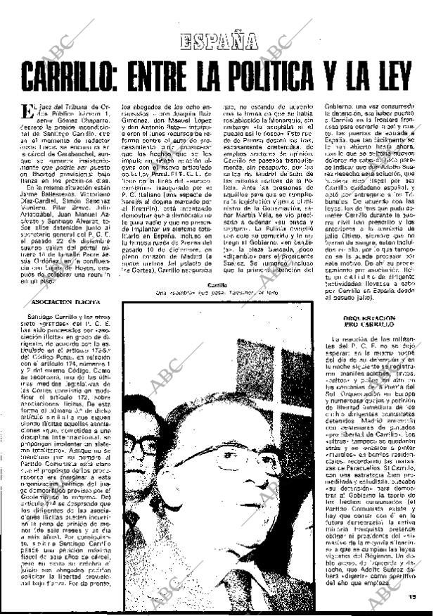 BLANCO Y NEGRO MADRID 01-01-1977 página 19