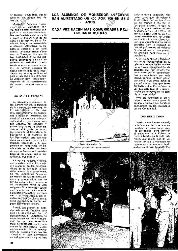 BLANCO Y NEGRO MADRID 01-01-1977 página 26