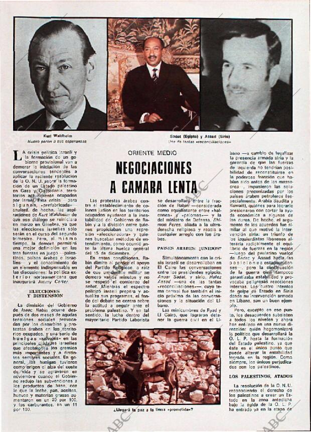 BLANCO Y NEGRO MADRID 01-01-1977 página 35