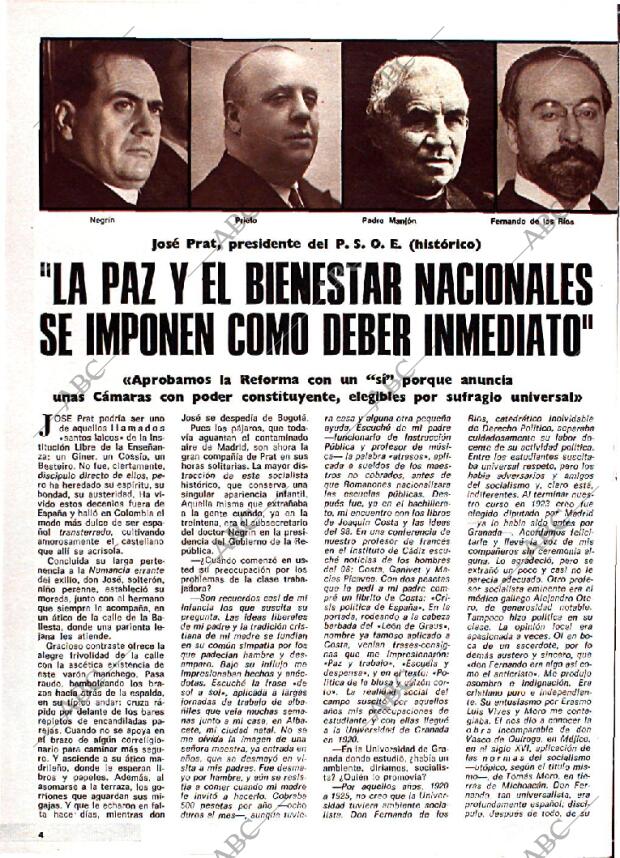 BLANCO Y NEGRO MADRID 01-01-1977 página 4