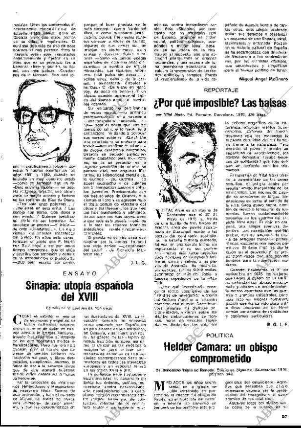 BLANCO Y NEGRO MADRID 01-01-1977 página 57